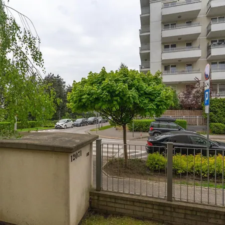 Mokotow - Balcony, Parking - By Rentujemy Warszawa